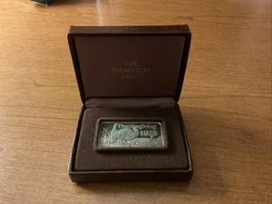 1975 Thanksgiving Silver Bar From The Hamilton Mint - Picture 1 of 3