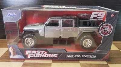 Jada Fast and Furious 2020 吉普角斗士银色 1: 32 压铸 2021 版  — 第 1/4 张图片