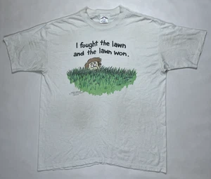 VTG 90s Shoebox Greetings Funny Parody Single Stitch T Shirt X-Large USA Made - Picture 1 of 7