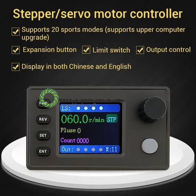 1PCS Stepper Servo Motor Pulse Controller with Forward/Reverse Speed Control - Bild 1 von 4