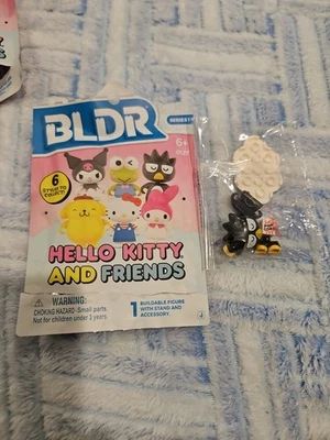 BLDR Hello Kitty And Friends Serie 1 Figura Construible Sanrio Badtz Maru NUEVO  Foto 1 de 4