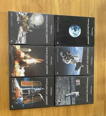 NASA's Greatest Missions Box Set, 6 DVDs (2009), Discovery Channel Documentaries - Image 1 of 4