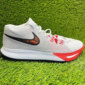 Nike Kyrie Flytrap 6 Photon Dust Mens Size 12 Gray Red Basketball Shoes Sneakers - Picture 1 of 10