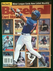 Beckett Baseballkarte monatlich - Juni 2000 - mit Corey Patterson auf dem Cover! - Bild 1 von 2