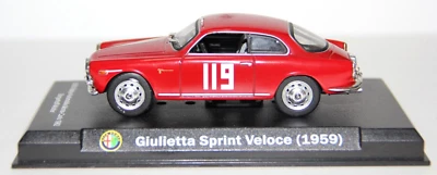 METRO USATO 1:43 AUTO ALFA ROMEO GIULIETTA SPRINT VELOCE #119 1959 EDI 1 ALFA - Immagine 1 di 4