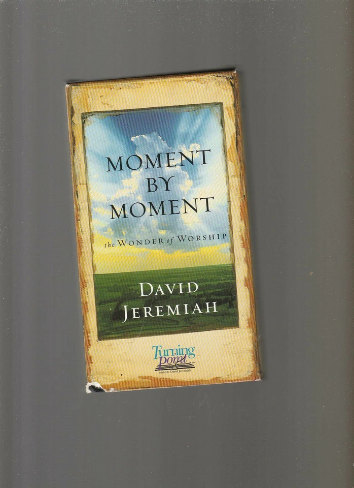 David Jeremiah - Moment By Moment (VHS) - Image 1 of 1
