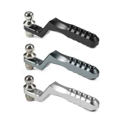 1/10 RC Car Crawler Rear Bumper CNC Aluminum 1:10 Scale Tow Hitch Trailer Hook - Image 1 of 4
