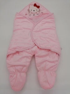 Swaddle Me Soft Padded Pink Kitty Blanket 6 Months - Picture 1 of 4