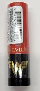 REVLON Wonder Woman Lipstick #750 KISS ME CORAL- Super Lustrous NEW - Picture 1 of 5
