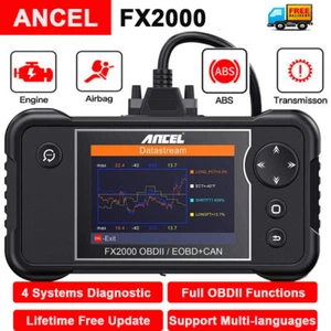 ANCEL FX2000 Escáner OBD2 Herramienta de Diagnóstico Coche ABS SRS Transmisión Motor Comprobación - Imagen 1 de 15
