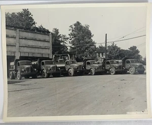 1940er Jahre Foto 6 C G Kershaw Contracting Trucks AL von Birmingham View Company - Bild 1 von 2