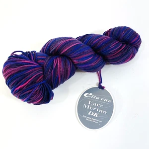 Ella Rae Lace Merino DK Yarn Color #106 Purples 100% Extrafine Merino Wool 334yd - Picture 1 of 9