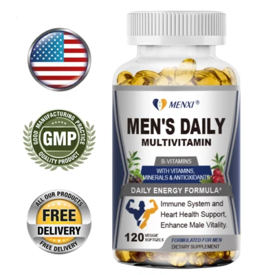 Multivitamínico diario para hombres, mejora la vitalidad masculina, potenciador de energía, máxima potencia Foto 1 de 4