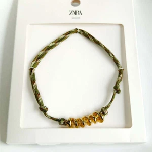 New ZARA Adjustable Statement Choker Necklace Chic Women Party Vacation Jewelry - Picture 1 of 3