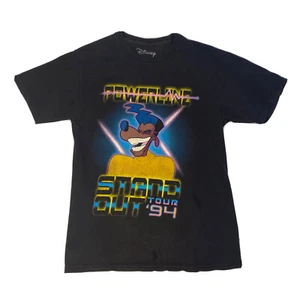 Disney Powerline Standout Tour 94 T-Shirt Small Black Free Postage AU Seller - Picture 1 of 7