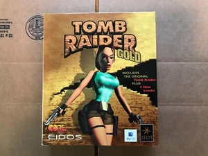 Tomb Raider I GOLD Mac OS 9 and OS X - Power Mac G3 G4 - Large Box RARE Tested - Picture 1 of 11