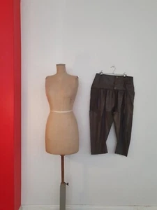 Pantalones de diseñador francés ISABELLE SEBASTIEN NUEVOS PRECIO DE VENTA SUGERIDO POR EL FABRICANTE $ 375 M-L harén Grunge Clochard - Imagen 1 de 17