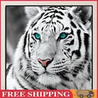 Tiger Head 5D DIY Full Drill Round Diamond Painting Embroidery Cross Stitch
