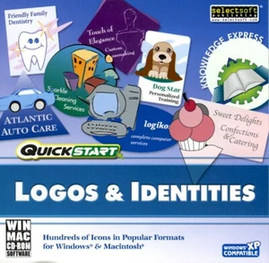 Logos et identités QuickStart (PC) Windows 10 / 8 / 7 / Vista / XP * Neuf - Photo 1/2