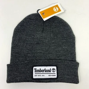 Timberland Wintermütze Beanie dunkelgrau Herren One Size " - Bild 1 von 3