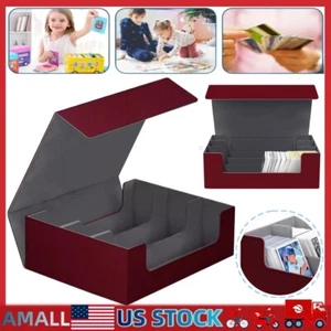 3-reihige Aufbewahrungsbox Baseball Basketball Trading 1800+ Sport Karten Halter Deck Case - Bild 1 von 11