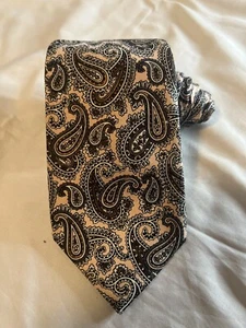 Wembley Pink/Purple/Ivory/Orange Paisley 100% Silk Tie Necktie 56"x3.25" - Picture 1 of 9