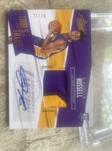 2015 Panini Absolute Basketball D’Angelo Russell TOTT RPA 21/25 - Picture 1 of 2