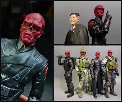 Redskull 1/12  head sculpt  for custom figure ( instock) - Image 1 of 4