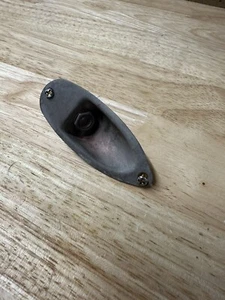 "Placa de conexión reliquiada para guitarra estilo Strat superficie envejecida desgastada salida personalizada de 1/4""" - Imagen 1 de 3