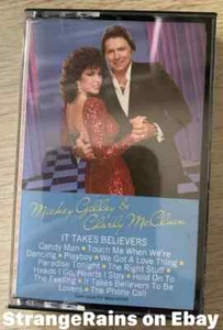 Mickey Gilley & Charly McClain ~ It Takes Believers - Cassette Tape  ~ TESTED - Picture 1 of 6
