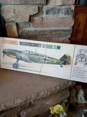 1/32 Matchbox Messerschmitt Bf109 E-3 Emil Plastic Model Kit BF 109 PK-502 - Image 1 of 4