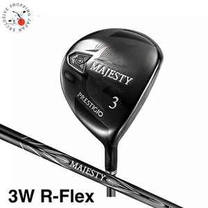 MAJESTY Prestigio Obsidian Fairway Wood 3W LV755 Graphite Shaft R-Flex Men 2023 - Picture 1 of 8