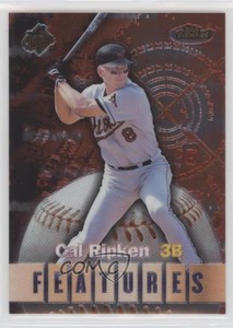 2000 Topps Finest Cal Ripken Jr Tony Gwynn #128 HOF