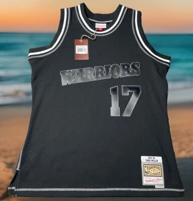 MITCHELL & NESS GOLDEN STATE WARRIORS L CHRIS MULLIN CONTRAST 2K SWINGMAN $130 - Image 1 of 4