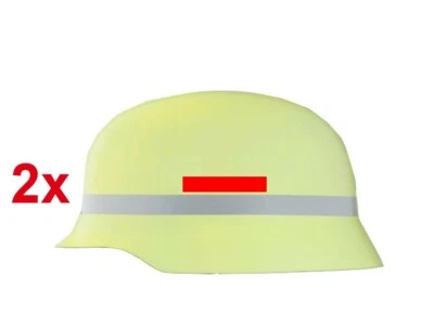 2Set Helmkennzeichnung Feuerwehrhelm Bayern Verbandsführer Freiwillige Feuerwehr - Bild 1 von 2