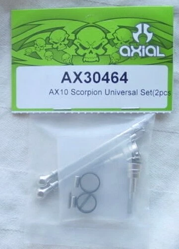 Axial AX10 Scorpion Universal Driveshaft Set (2pcs) AXIAX30464 - Image 1 of 1