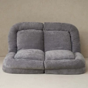 FunniHomi 3-in-1 Convertible Sofa Bed w/Folding Tray Table, USB and Type-C - Picture 1 of 6