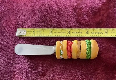 Cuchillo para hamburguesa comida queso esparcidor de mantequilla Boston Warehouse Foto 1 de 2