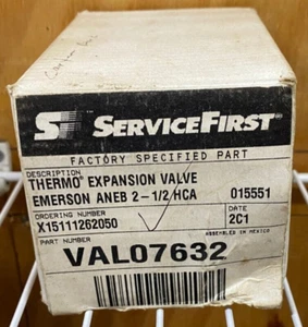 Service First Thermo Expansion Valve Emerson Aneb 2-1/2 HCA VAL07632 - Picture 1 of 1