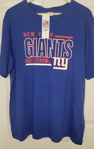 New York Giants Men's Graphic NFL Team Logo Blue T-Shirt Size XL New With Tags - Picture 1 of 4