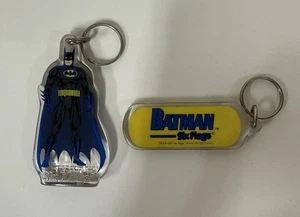 Vintage Batman Six Flags Schlüsselanhänger 1996 Lot Ofn2 - Bild 1 von 2