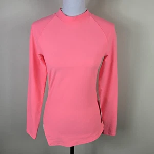 Lululemon Shirt Womens 8 Long Sleeve Mock Neck Nulux Asymmetrical Tennis Top - Picture 1 of 15