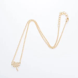 2 Pcs Jewelry Souvenir Gift Necklace Halskette Edelstahl Geschenkkette - Picture 1 of 18