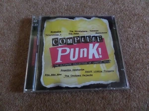 CD DOUBLE ALBUM - COMPLETE PUNK - THE ULTIMATE COLLECTION BUZZCOCKS STRANGLERS - Picture 1 of 2