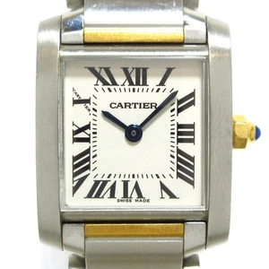 Autore Cartier Tank Francaise SM W51007Q4 2*** 7******* argento oro giallo 18 carati - Foto 1 di 12