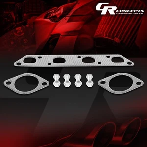 EXHAUST MANIFOLD HEADER GASKET COMOPLETE SET FOR 02-08 MINI COOPER CONVERTIBLE - Picture 1 of 6
