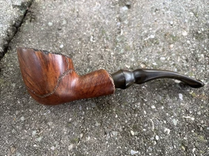 Pipa de brezo Mastersen a mano alzada de colección hecha en Israel - Imagen 1 de 9