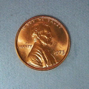 Lincoln 19173 1c sin marca de ceca RB GEMA SIN CIRCULAR de conjunto como nuevo SIN LIMPIAR - Imagen 1 de 4