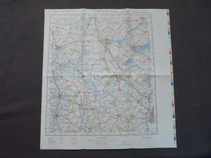 DDR Militärkarte N-32-XVI Neumünster, Heide, Schleswig, Husum, Rendsburg, 1987 - Bild 1 von 3