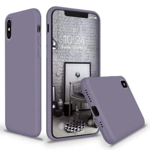 SURPHY Silicone Case for iPhone X iPhone Xs Case, Slim Liquid Silicone - Picture 1 of 3